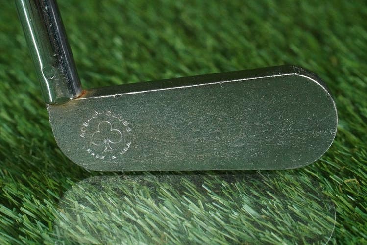 VINTAGE RARE ACE-O-CLUBS BLADE PUTTER 34" STEEL HEEL SHAFTED RH / LH ~ UNIQUE!!