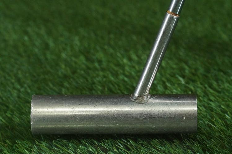 VINTAGE CYLINDER STYLE PUTTER 34.5" STEEL SHAFT LAMKIN GRIP RH / LH ~ L@@K!!
