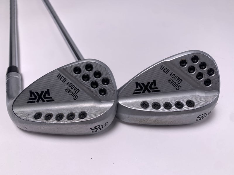 PXG 0311 Sugar Daddy Milled Chrome Wedge Set 56*10 | 60*9 Elevate VSS Stiff  RH