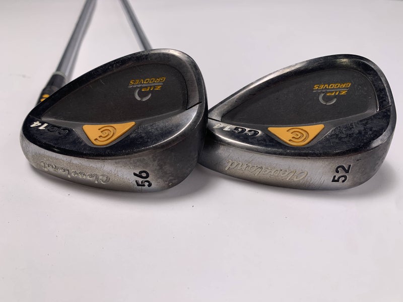 Cleveland CG14 Gunmetal Wedge Set 52* 10 56* 14 Traction Wedge Steel Mens RH