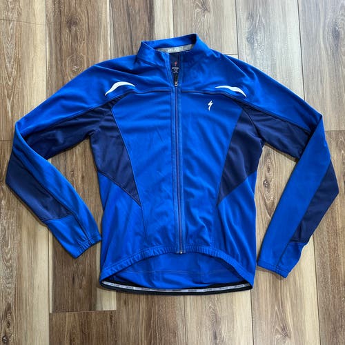 Women’s Specialized Lightweight Soft Shell Cycling Jacket, Blue, Large