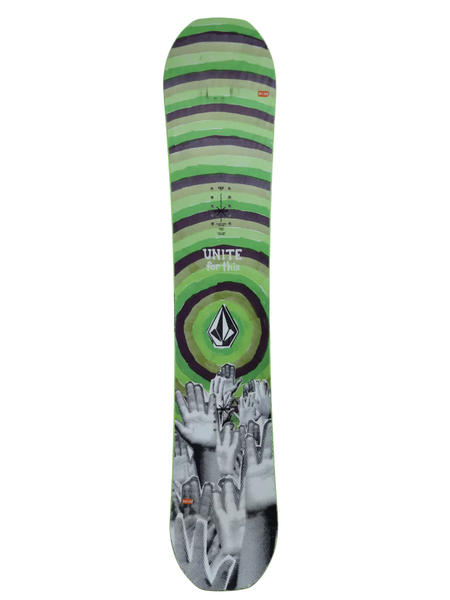Used 2023 Nitro Ripper x Volcom Snowboard (132cm)