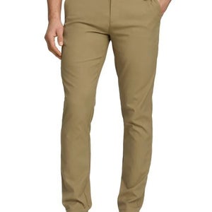 PUMA Tailored Dealer Straight Fit Golf Pants 34/30 Color: Coconut Crush NEW