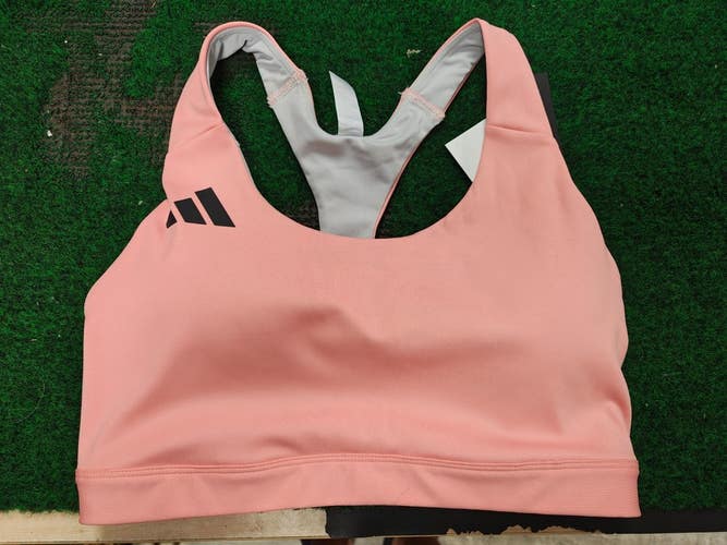 Adidas CU Runing Sports Bra Size Small Pink IY5542