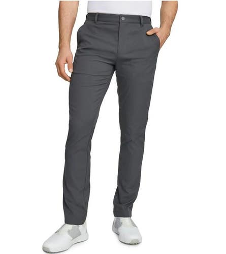 PUMA Tailored Dealer Straight Fit Golf Pants Size: 32/30 Color: Strong Gray NEW!