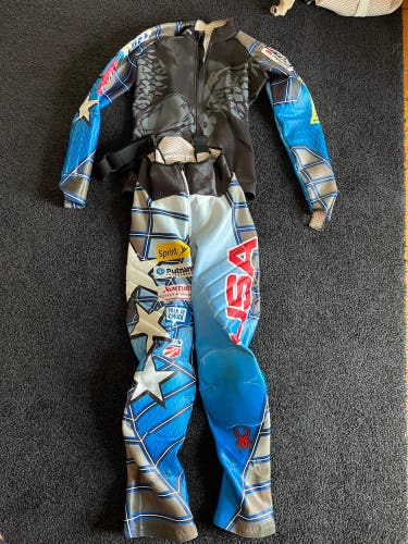 Men's Large Spyder U.S. Ski Team Ski Suit (Used)