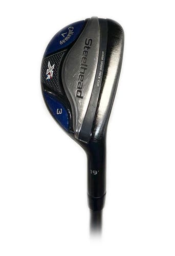 Callaway SteelHead XR 19* 3 Hybrid/Rescue Graphite Matrix Ozik Program F15 60