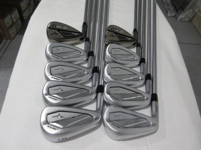 Lefty Mizuno JPX-925 Forged Iron Set - 4-PW, GW, SW, LW- Stiff Steel +1.25" Long