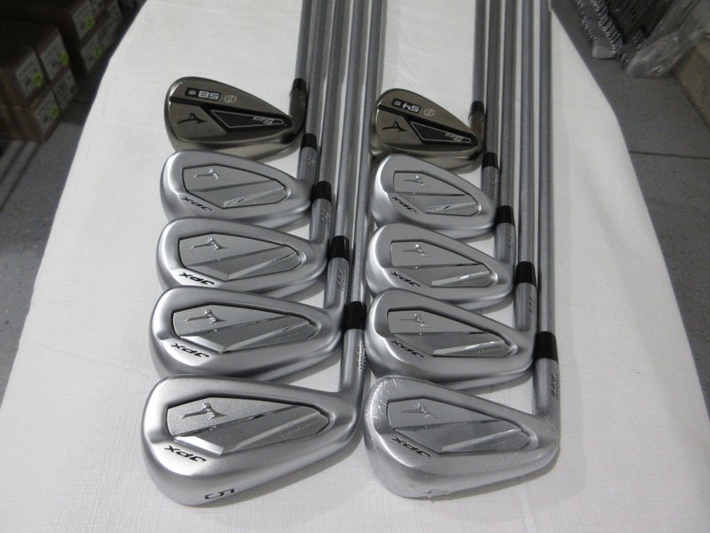Lefty Mizuno JPX-925 Forged Iron Set - 4-PW, GW, SW, LW- Stiff Steel +1.25" Long