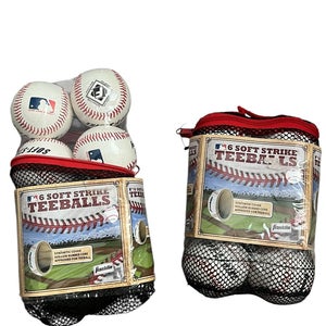 12 Soft Strike Tee Balls Safety Franklin Baseballs NEW