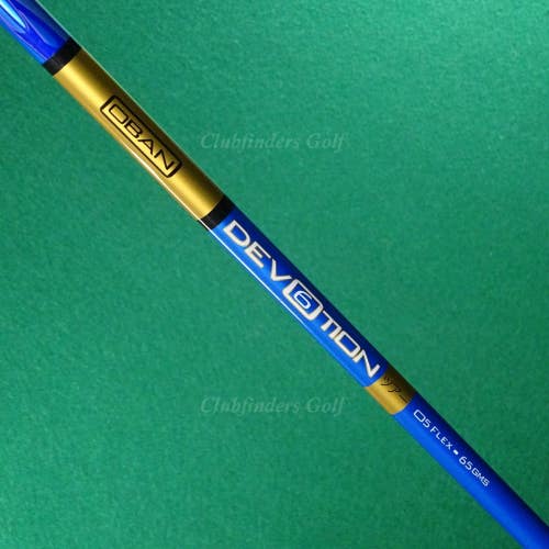 Oban Devotion 6 65g .335 05 Extra Stiff 43.5" Pulled Graphite Wood Shaft
