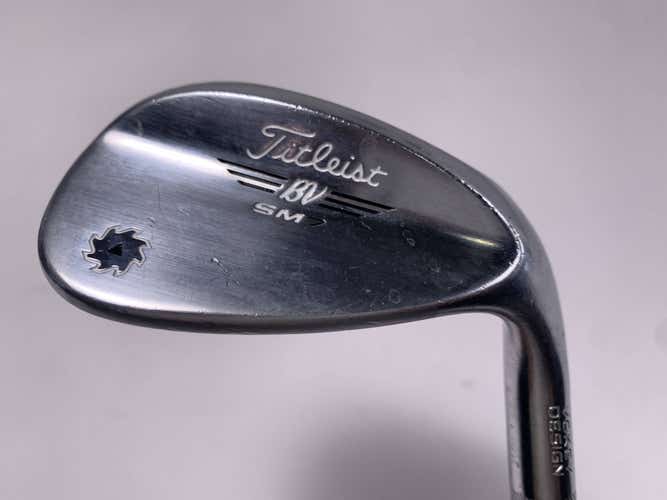 Titleist Vokey SM7 Tour Chrome Sand Wedge SW 54* 8 Bounce M-Grind Mens RH