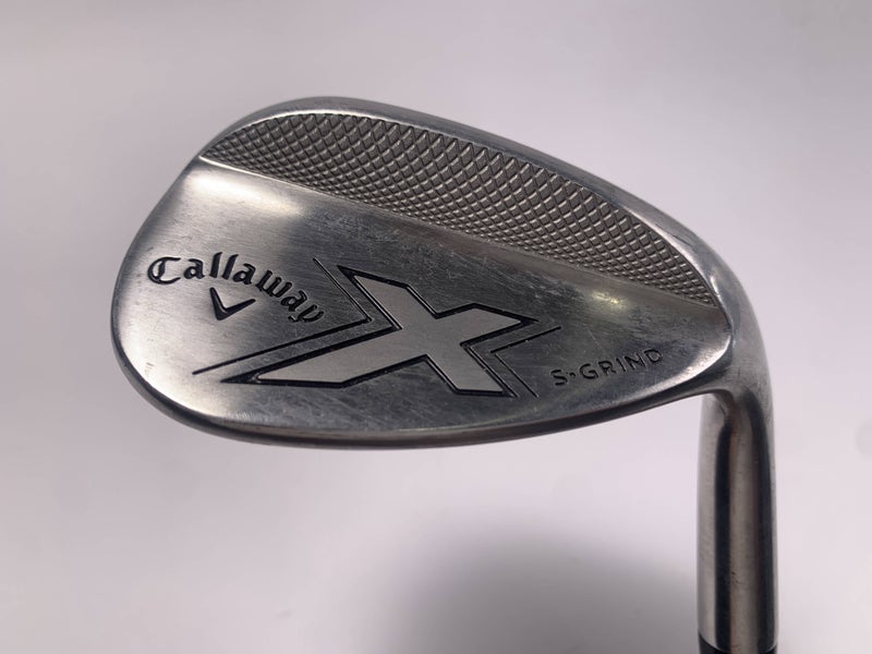 Callaway X Forged Chrome Sand Wedge SW 56* 10 Bounce S-Grind Wedge Steel Mens RH