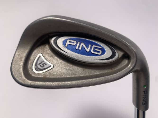 Ping i5 Pitching Wedge PW Green Dot 2* Up Stock Ping Wedge Steel Mens RH
