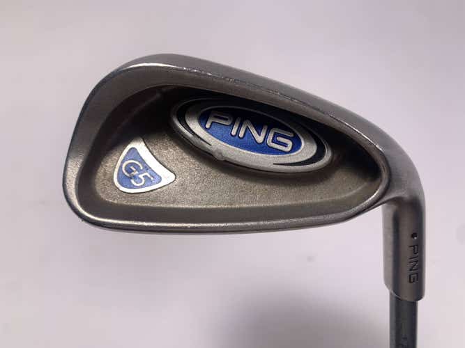 Ping G5 Single 9 Iron Black Dot TFC 100 Senior Graphite Mens RH