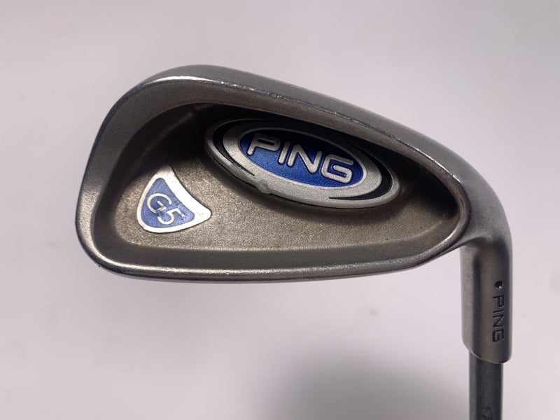 Ping G5 Single 9 Iron Black Dot TFC 100 Senior Graphite Mens RH