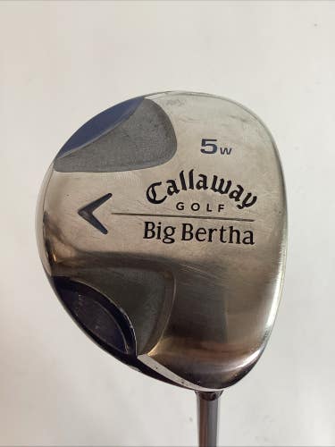 Callaway Big Bertha Fairway 5 Wood With Aldila Ladies Graphite Shaft