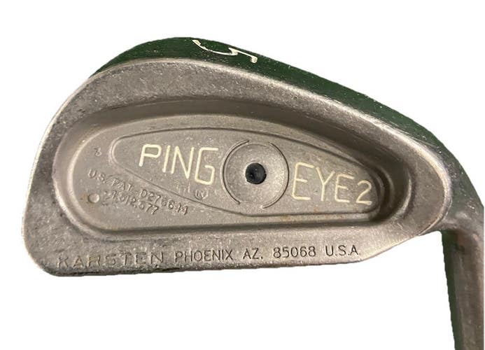 Ping Eye2 5 Iron Black Dot RH Men's ZZ Lite Stiff Steel 38" New 360 Velvet Grip