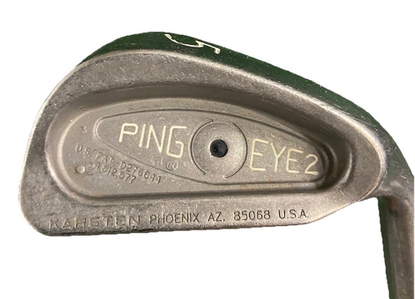 Ping Eye2 5 Iron Black Dot RH Men's ZZ Lite Stiff Steel 38" New 360 Velvet Grip