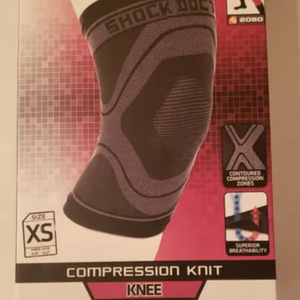 New- Shock Doctor Compression Knee Sleeve XS