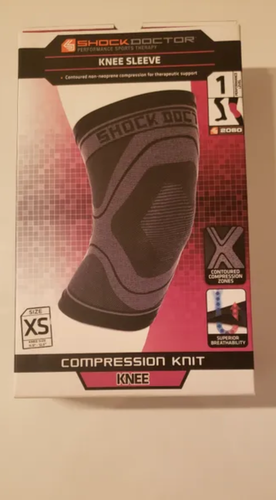 New- Shock Doctor Compression Knee Sleeve XS