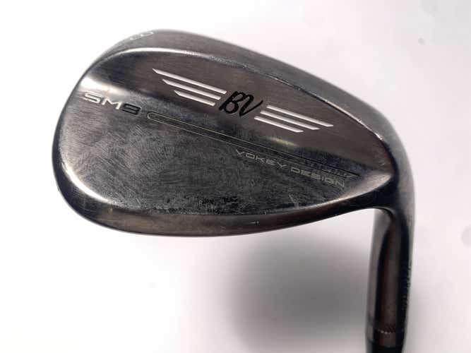 Titleist Vokey SM9 Brushed Steel Lob Wedge LW 58* 8 M-Grind Wedge Steel Mens RH
