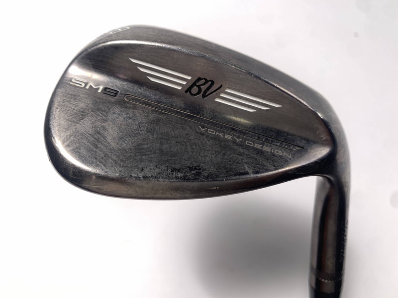 Titleist Vokey SM9 Brushed Steel Lob Wedge LW 58* 8 M-Grind Wedge Steel Mens RH