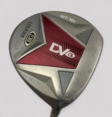 US Kids Golf UL-60 USKG Driver DV3 15 UltraLight Graphite Shaft RH 40" WT-10s