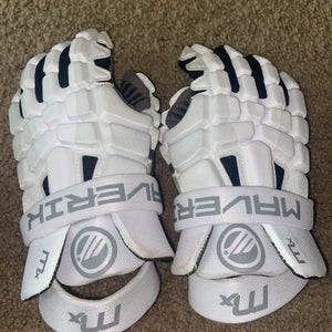 Maverik MX Lacrosse Gloves Large (New)