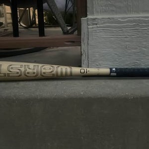 Warstic Bonesaber Alloy USSSA Certified Bat (-10) 17 oz 27" (Used)
