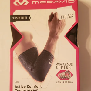 NEW Mcdavid Active Comfort Compression Elbow sleeve  - Medium