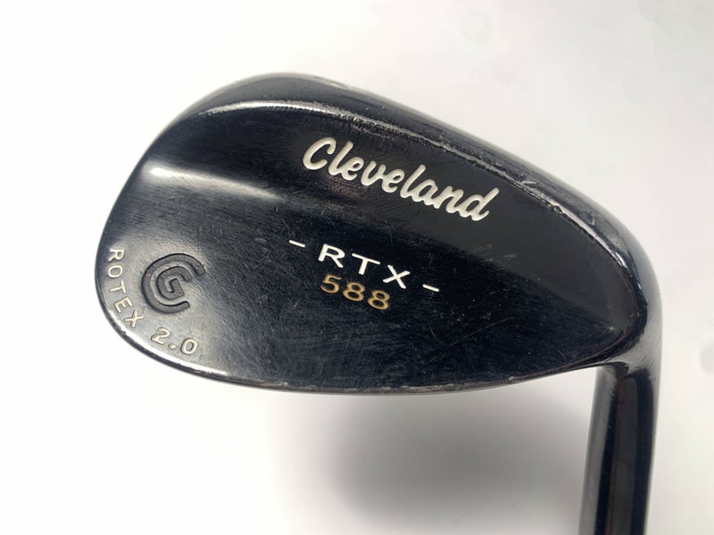 Cleveland 588 RTX 2.0 Black Satin Sand Wedge SW 56* True Temper DG Wedge Mens RH
