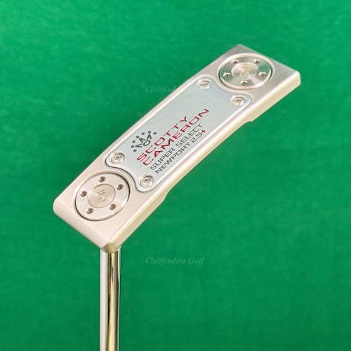 LH Scotty Cameron 2023 Super Select Newport 2.5+ 35.5" Putter W/SuperStroke & HC