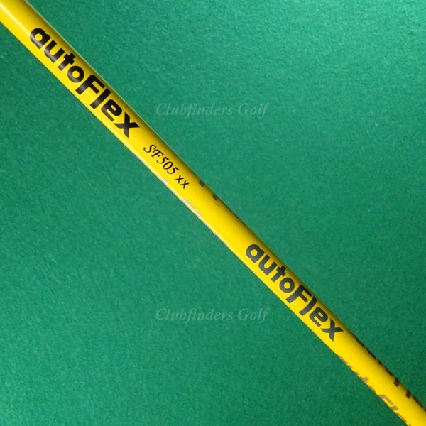 AutoFlex SF505 XX Yellow Dumina .335 Extra Stiff 43" Pulled Graphite Wood Shaft