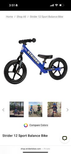 Strider Bike - Like new
