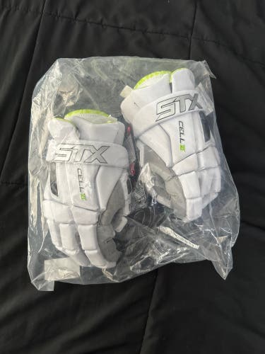 STX Cell vi Lacrosse Gloves Large (New)