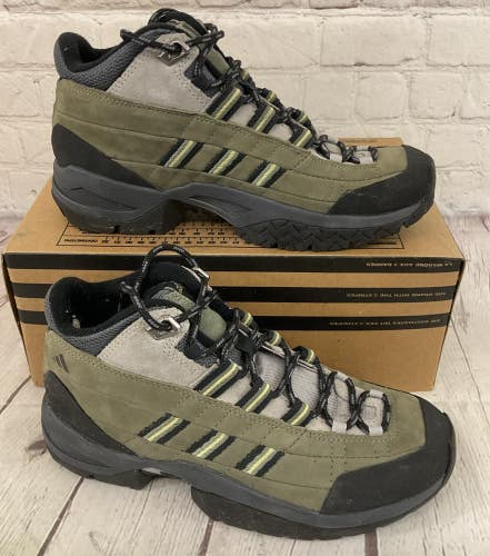 Adidas 668992 Women's ADVENTURE Sahale X MID Hiking Shoes Loam Brown Black US 7