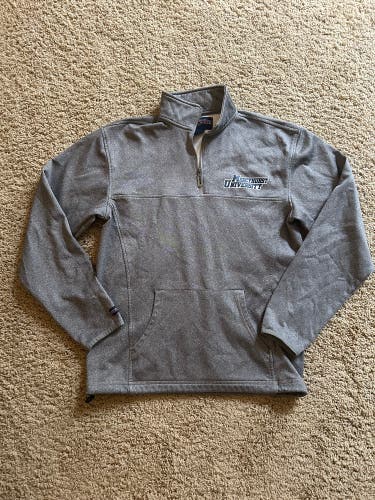 Mercyhurst University Grey Gray Quarter Zip