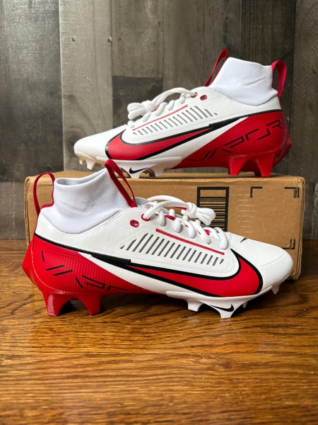 Nike Vapor Edge Pro 360 2 TB Mens Size 9 Football Cleats Red White FQ4044-105