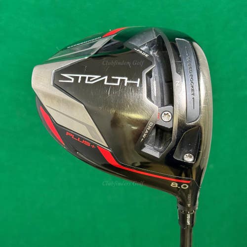 TaylorMade Stealth Plus+ 8.0 Driver Diamana D+ 60-S Graphite Stiff w/HC