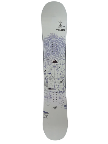 Used 2023 Telos Adit Snowboard (158cm)