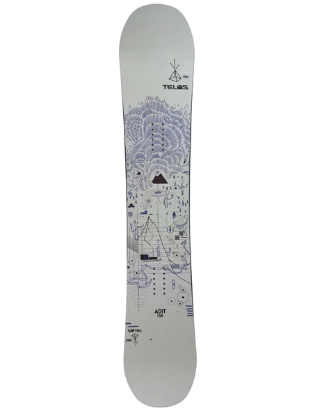 Used 2023 Telos Adit Snowboard (158cm)