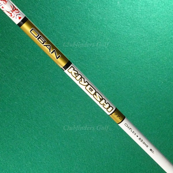 Oban Kiyoshi White 65g .335 Stiff 41.5" Pulled Graphite Wood Shaft