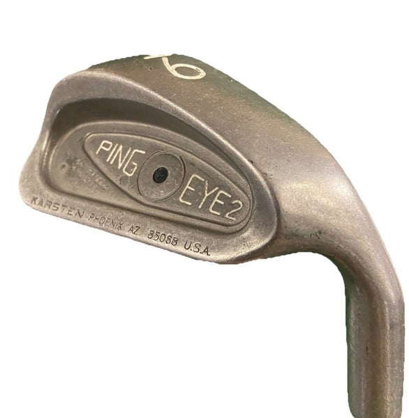 Ping Eye2 9 Iron Black Dot RH Men's ZZ Lite Stiff Steel 36" New 360 Velvet Grip