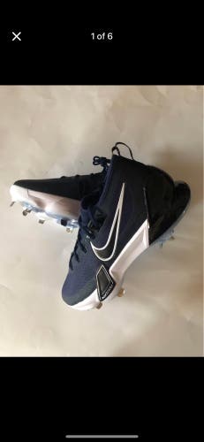 Nike Zoom Trout IX Men’s 11 Metal Baseball Cleats FB2906-400 New $130 Retail Navy Color