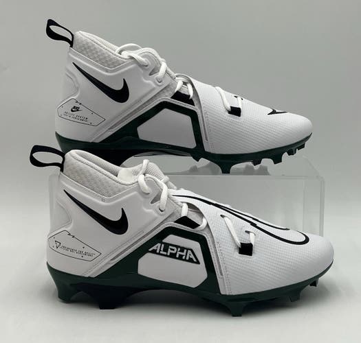 Men's  Size M 11.5 (W 12.5) Nike Mid Top Alpha Menace Pro 3 Molded Cleats (New)