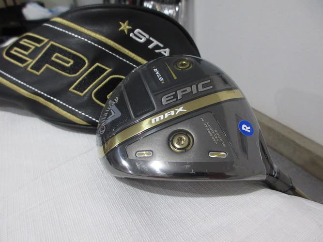 Left-Handed Callaway Epic Max Star 3-Wood - 15* - Regular Flex Graphite - NEW