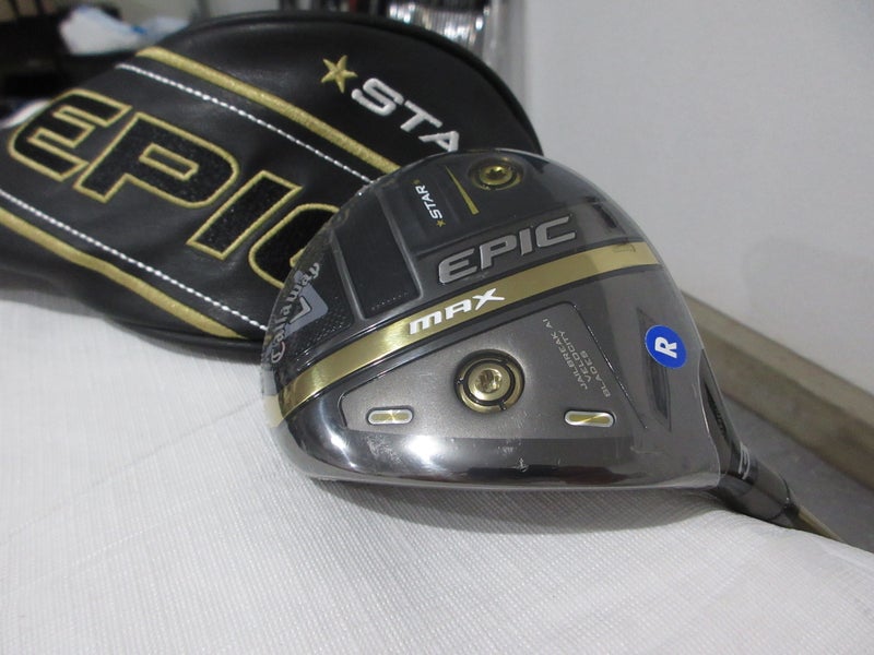 Left-Handed Callaway Epic Max Star 3-Wood - 15* - Regular Flex Graphite - NEW