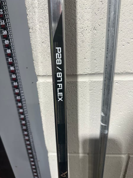 Senior 87  Flex Bauer Hyperlite 2 Left Hand Hockey Stick P28 (Used)- DEMO STICKS