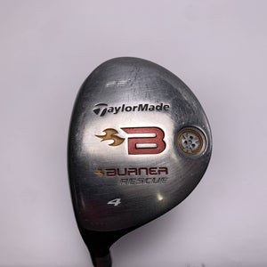 TaylorMade Burner Rescue 2008 4 Hybrid 22* REAX SuperFast Stiff Graphite Mens LH
